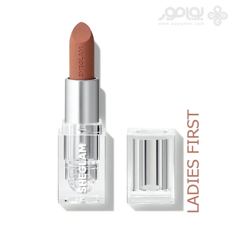 رژ لب مات شیگلم مدل COSMIC CRYSTAL MATTE رنگ LADIES FIRST