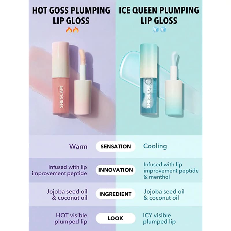 برق لب حجم دهنده شیگلم HOT GLOSS مدل THAT’S JUICY — تصویر ۵