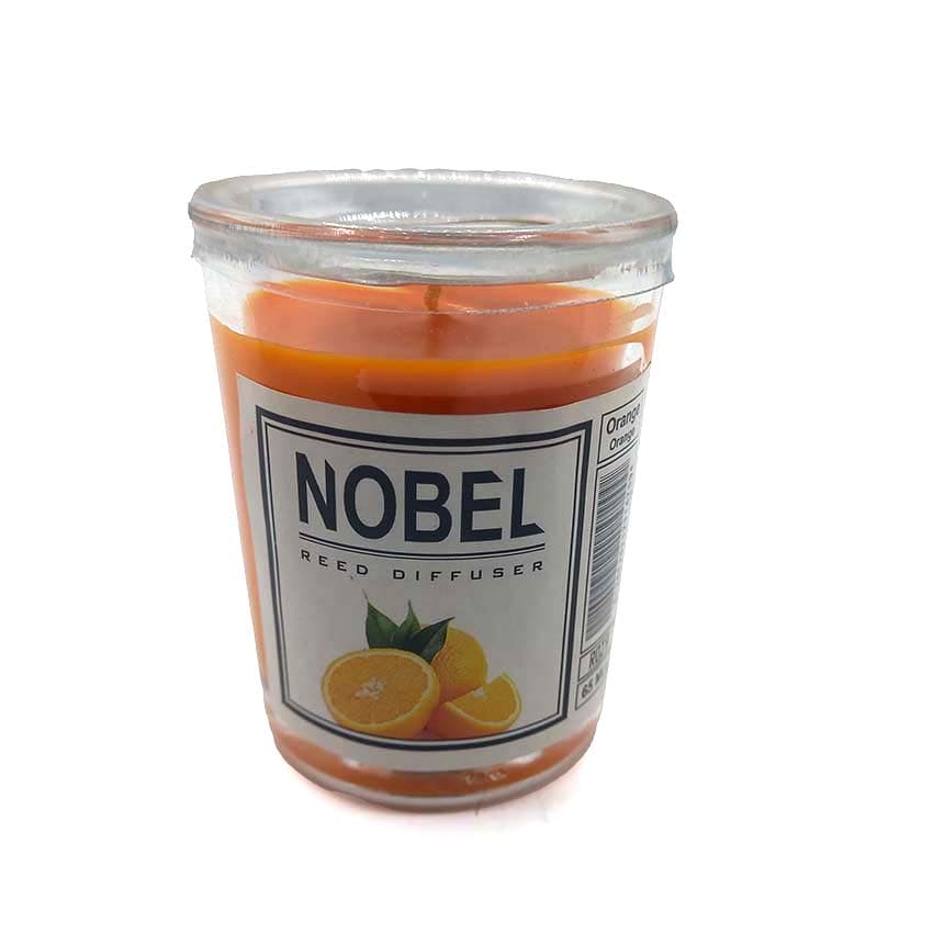 شمع معطر شیشه ای نوبل مدل پرتغال ( اورنج )کد550052