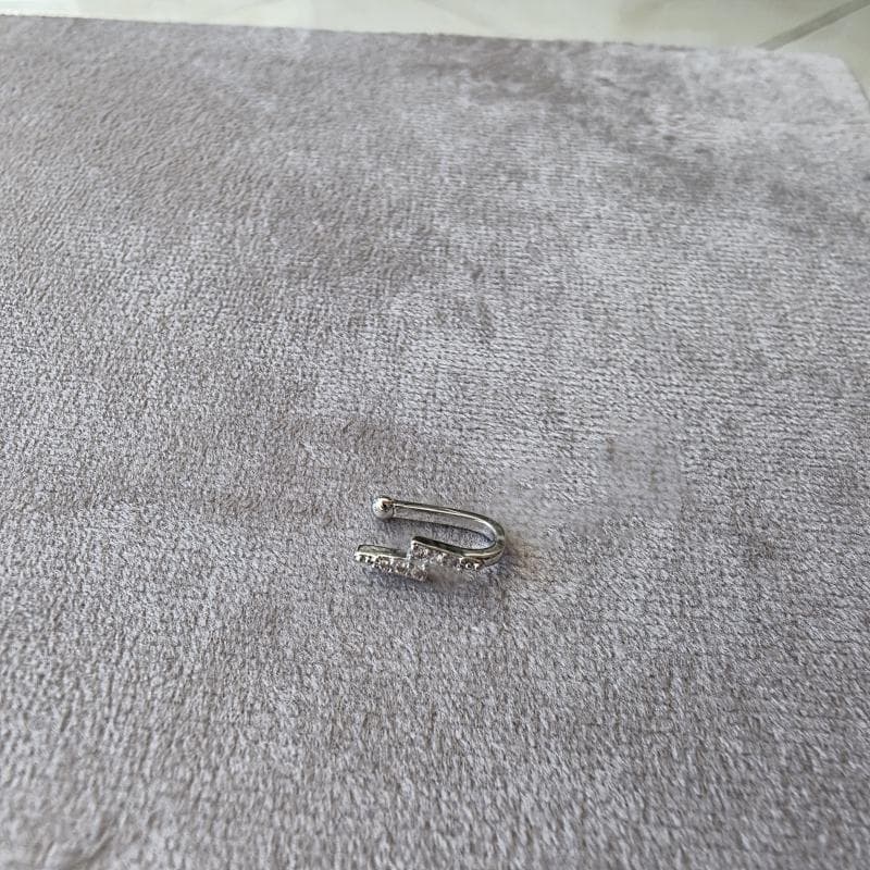 پیرسینگ فیک بینی استیل طرح فلش — تصویر ۲