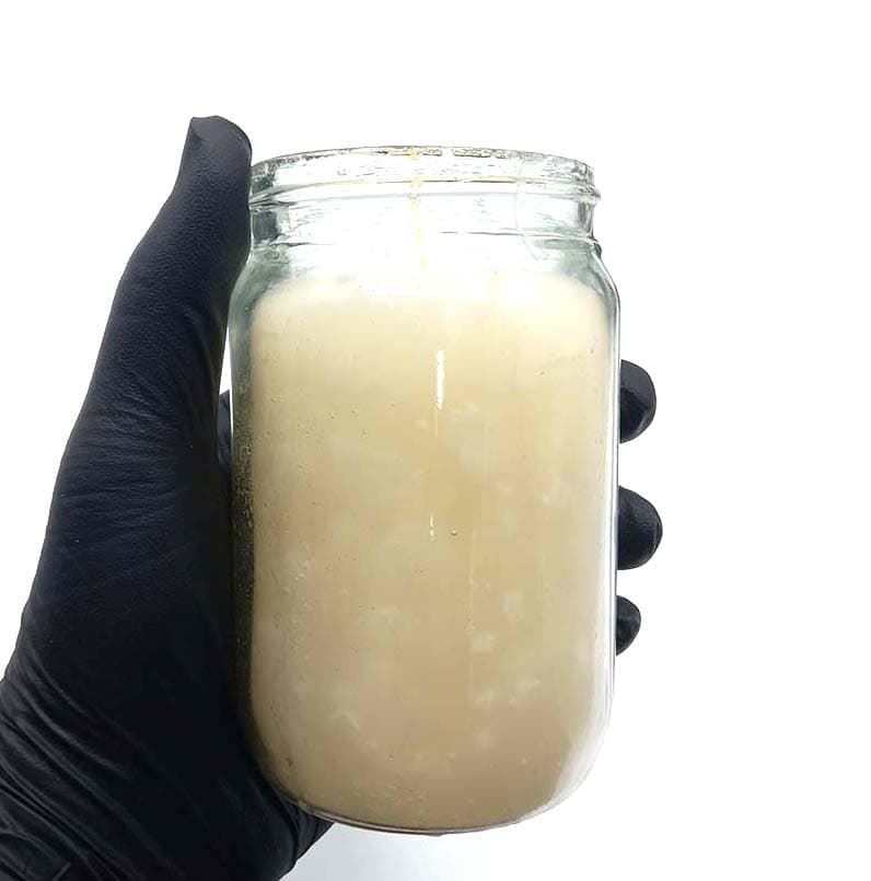 شمع معطر شیشه ای درب فلزی سلین بزرگ مدل شکلات سفید ( وایت چاکلت)کد550044 — تصویر ۳