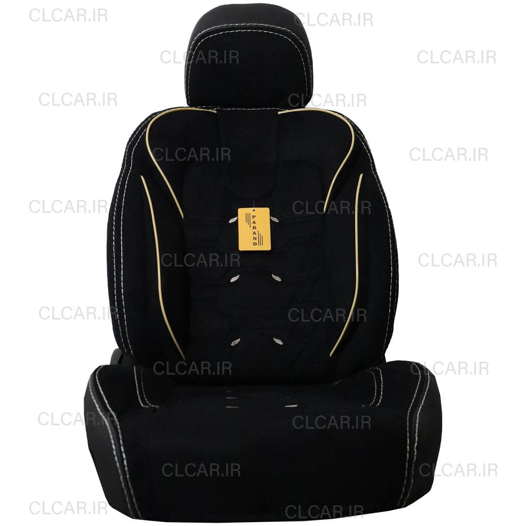 روکش صندلی پراید 132 طرح ViP NeW کرم تمام مخمل (سفارشی) کد P2ViMC — تصویر ۳