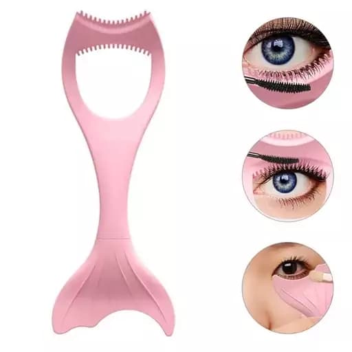 شابلون خط چشم و ریمل سیلیکونی ابزار ارایش دقیق و تمیز چشم — تصویر ۳