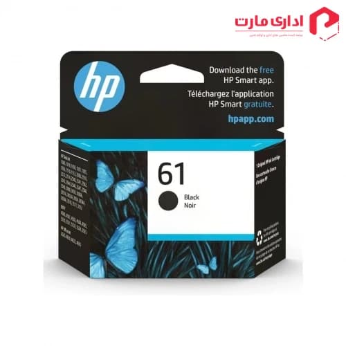 کارتریج جوهرافشان اچ پی 61 مشکی کد CH561WA — تصویر ۲