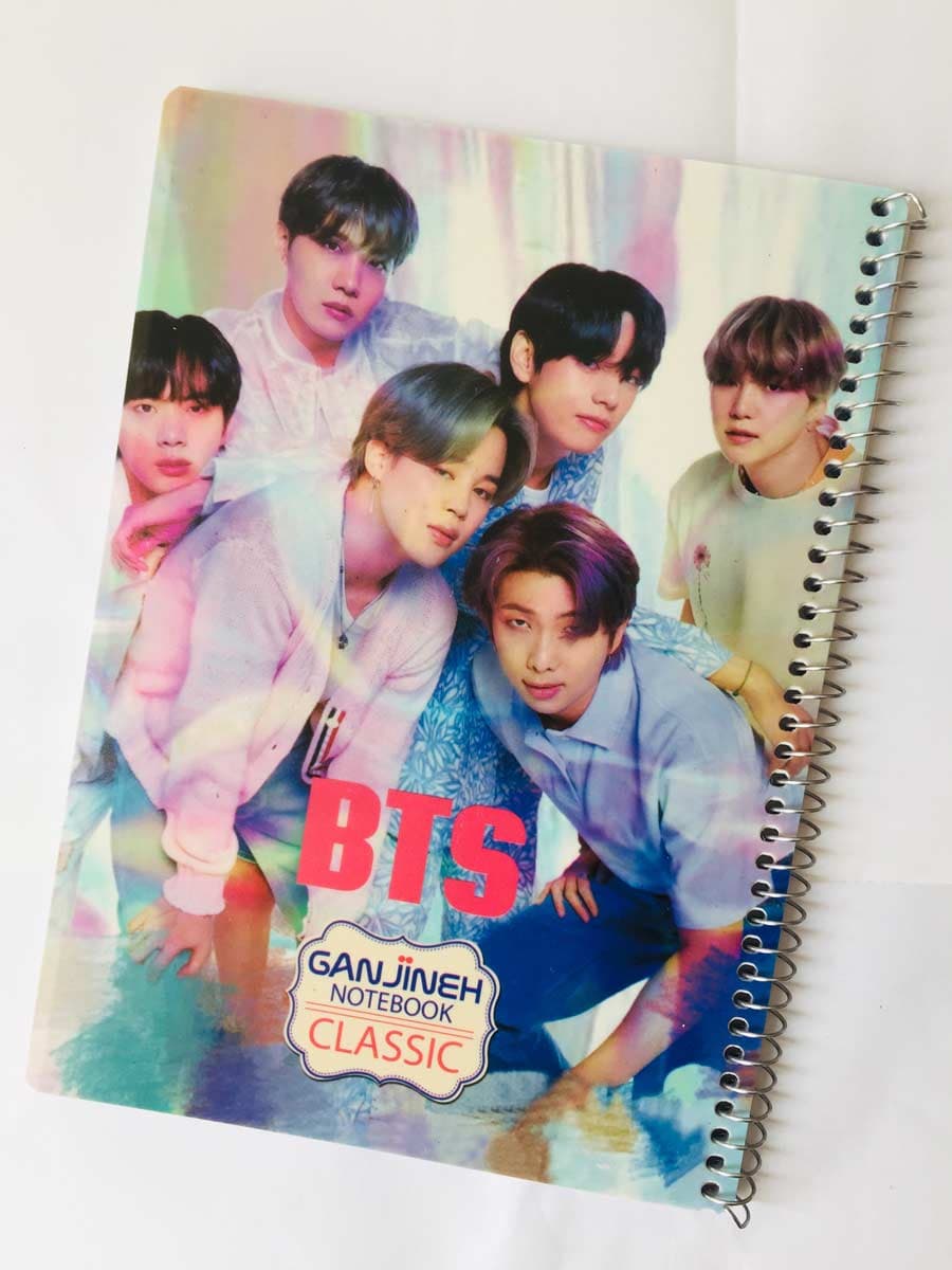 دفتر 50 برگ بی تی اس BTS طرح آهنگ Fake Love