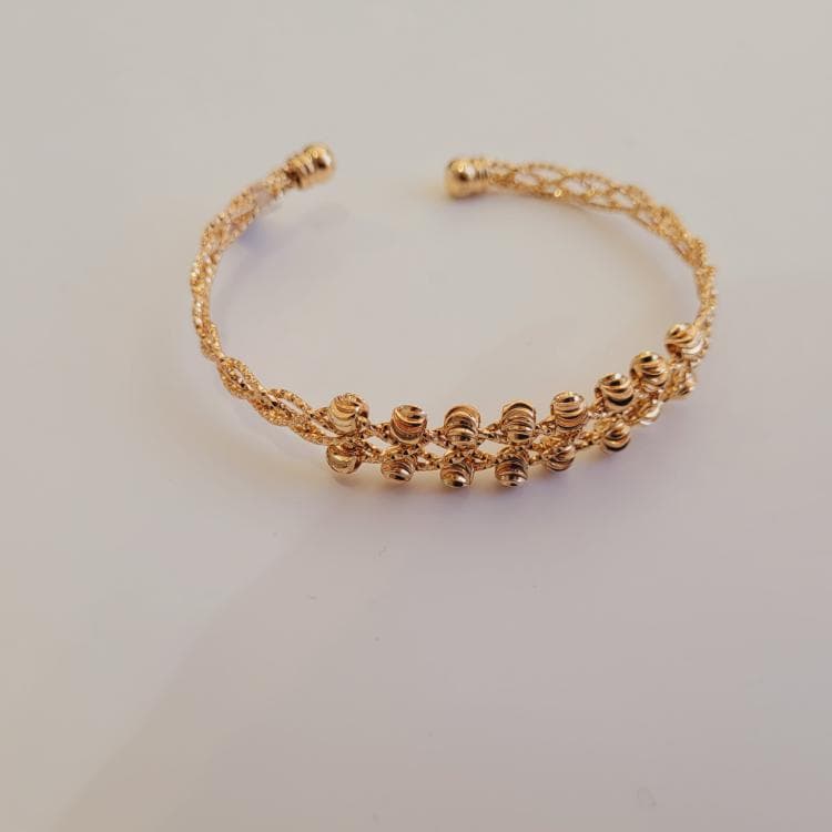 بنگل و دستبند و تک پوش ژوپینگ طرح مهره آلبرنادو — تصویر ۲