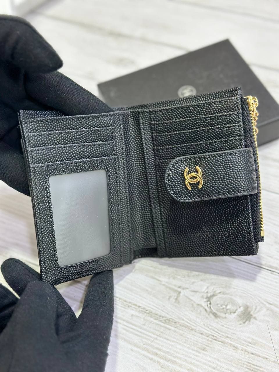 کیف پول جا کارتی برند چنل chanel فوق العاده عالی ( فول پک ) — تصویر ۲