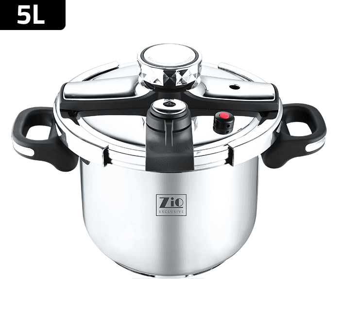 زودپز روگازی 5 لیتری مدل 1653 زیو ترکیه / ZIO ZPC-1653-05