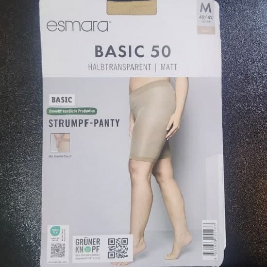 بایکر و زیر دامنی زنانه اسمارا 50 BASIC مات 1-442890 ESMARA — تصویر ۲