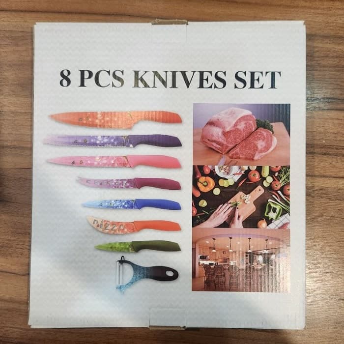 سرویس چاقوی آشپزخانه 8 پارچه 8685 Osbro Kitchen knife — تصویر ۴