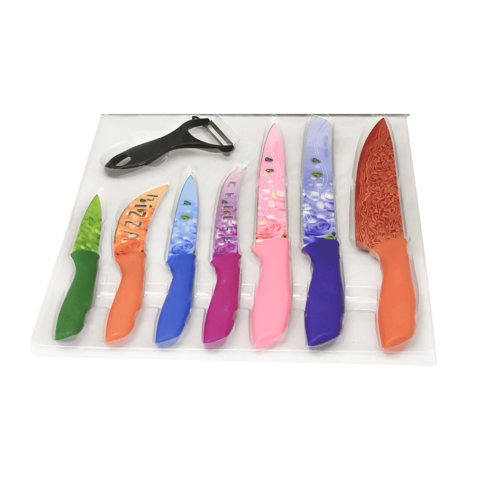 سرویس چاقوی آشپزخانه 8 پارچه 8685 Osbro Kitchen knife