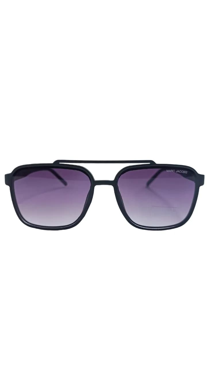 عینک آفتابی مردانه کائوچو مشکی دو پل برند marc jacobs یووی 400