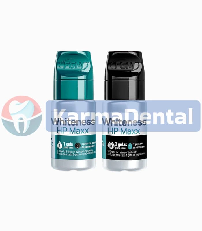 کیت بلیچینگ افیس سه بیمار سرنگی اف جی ام – 35% FGM Whiteness Hp maxx — تصویر ۲