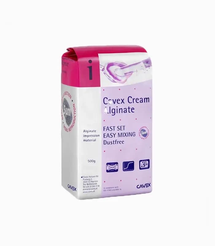 آلژینات خامه ای کوکس – Cavex Cream Alginate