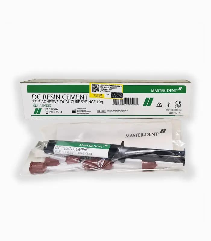 سمان رزینی دوال کیور اتومیکس مستردنت -Masterdent Resin Cement Dual Cure
