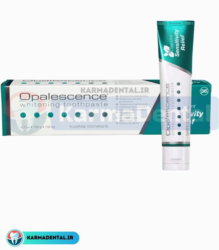 خمیر دندان ضد حساسیت اوپال سنس اولترادنت – Ultradent Opalescence Whitening Toothpaste Sensitivity