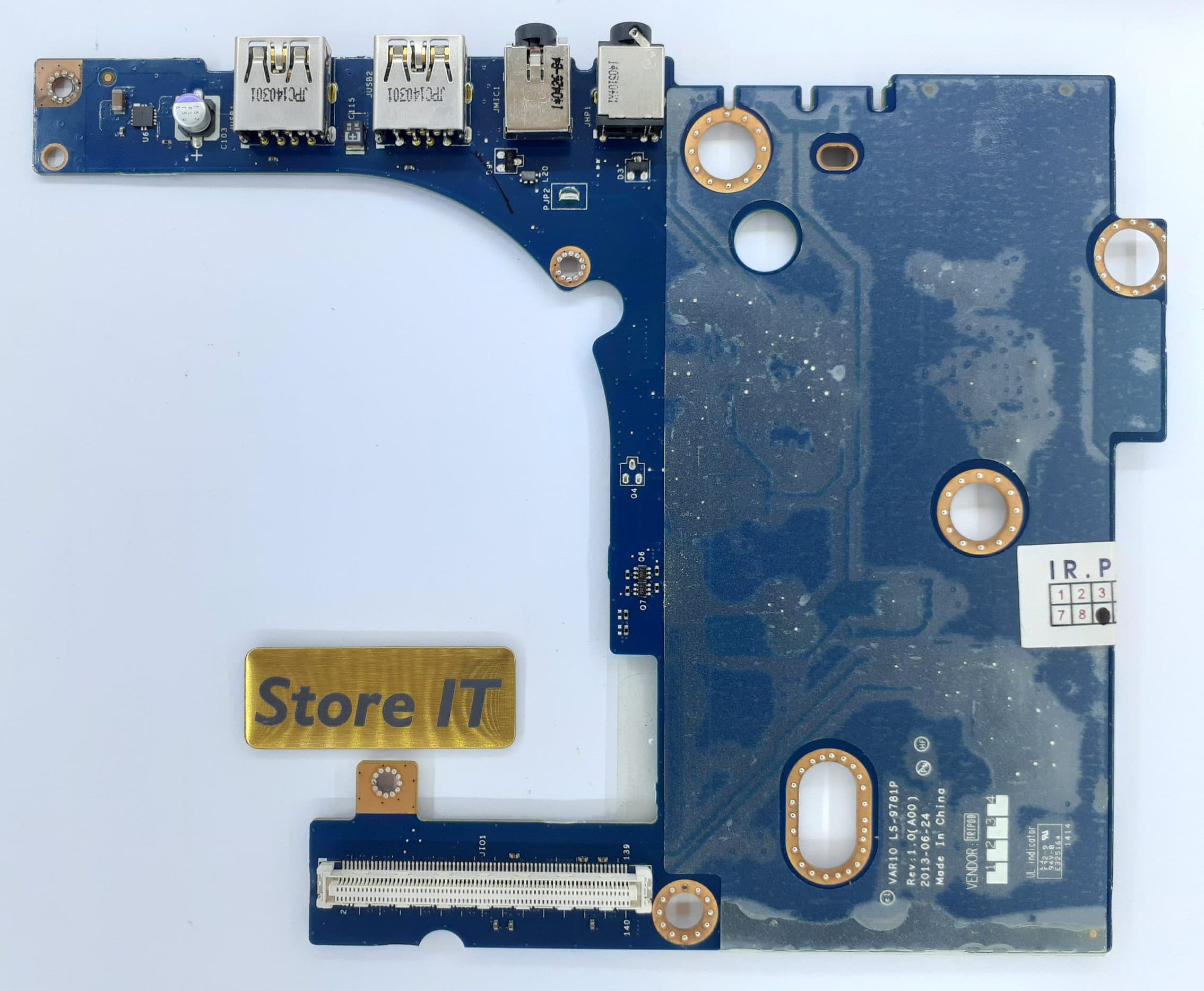 برد یو اس بی و هدفون دل Precision M6800