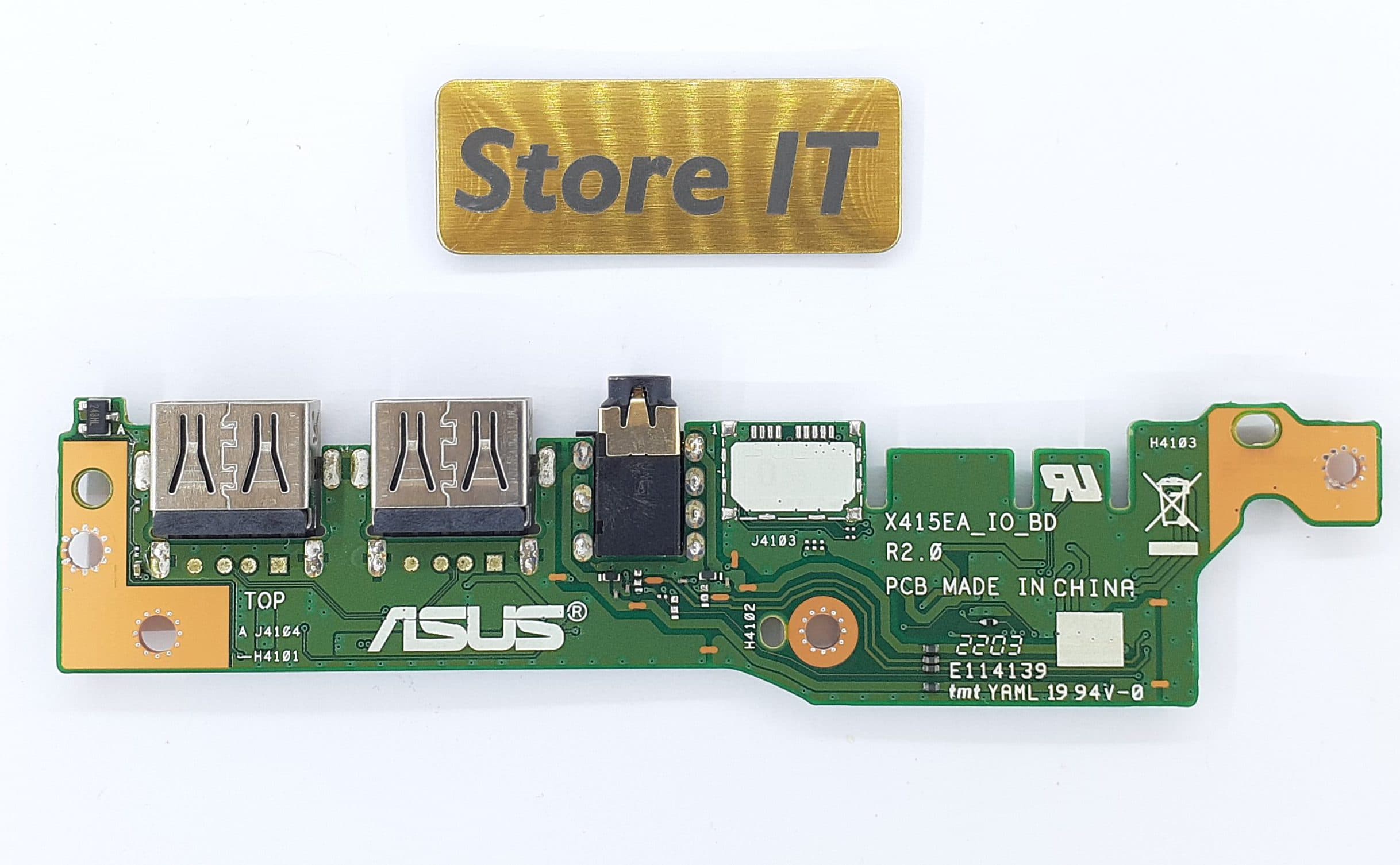 برد یو اس بی و هدفون لپ‌تاپ ایسوس X415EA Rev 2.0