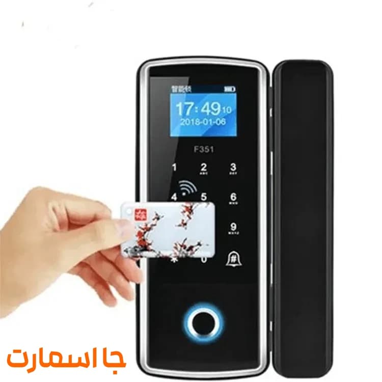 دستگیره هوشمند درب شیشه ای G۳۳۰ — تصویر ۲