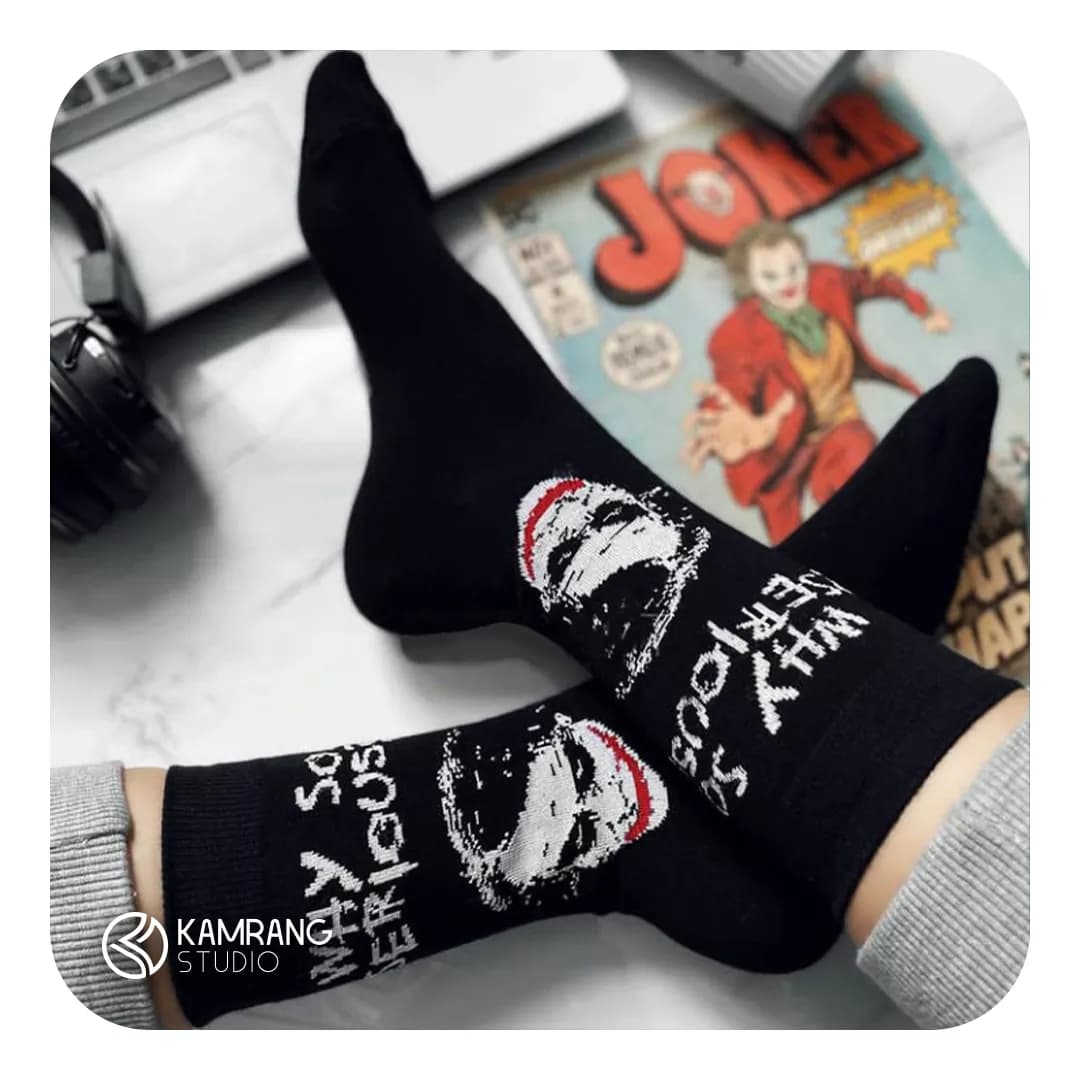 جوراب جوکر هیث لجر JOKER