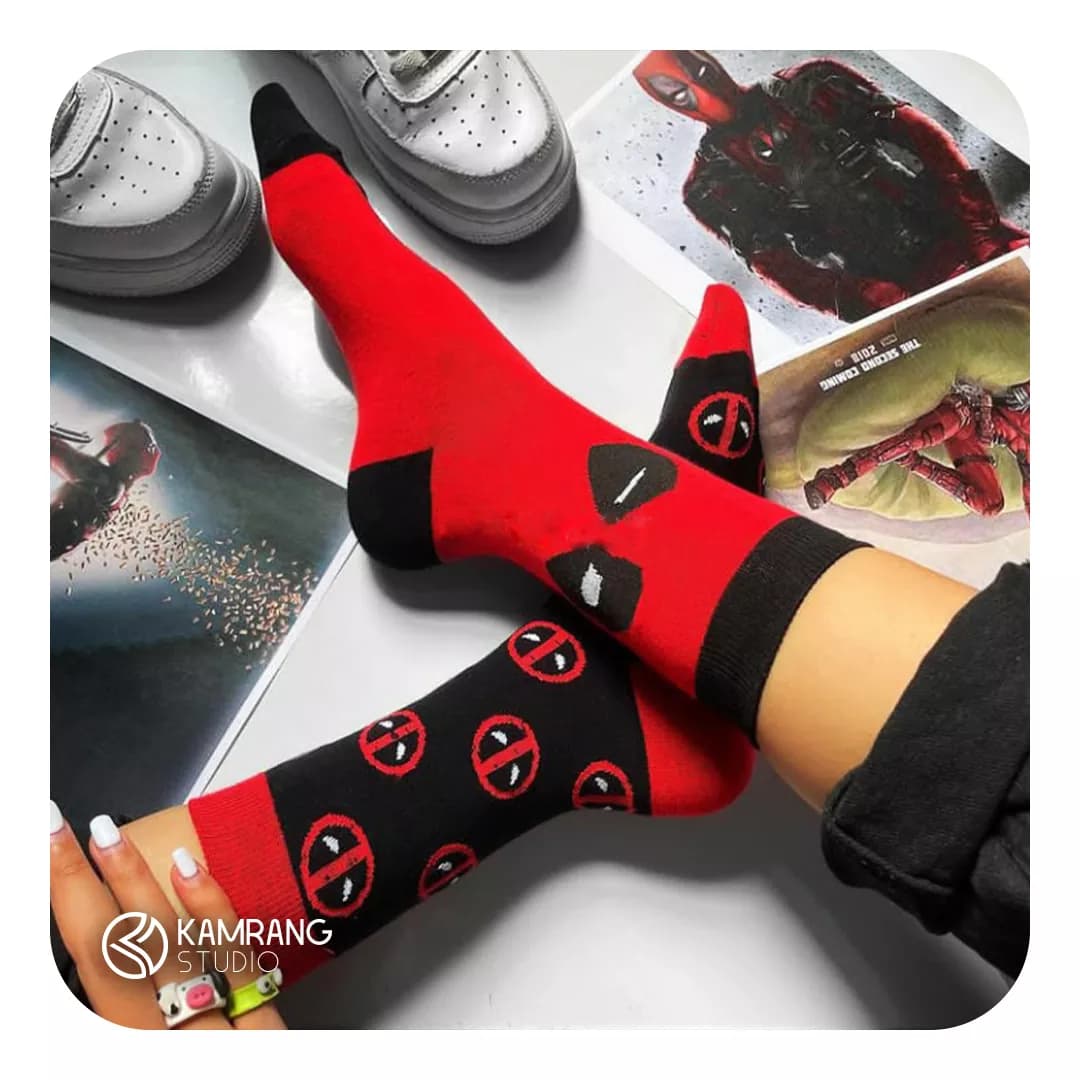 جوراب ددپول DEADPOOL
