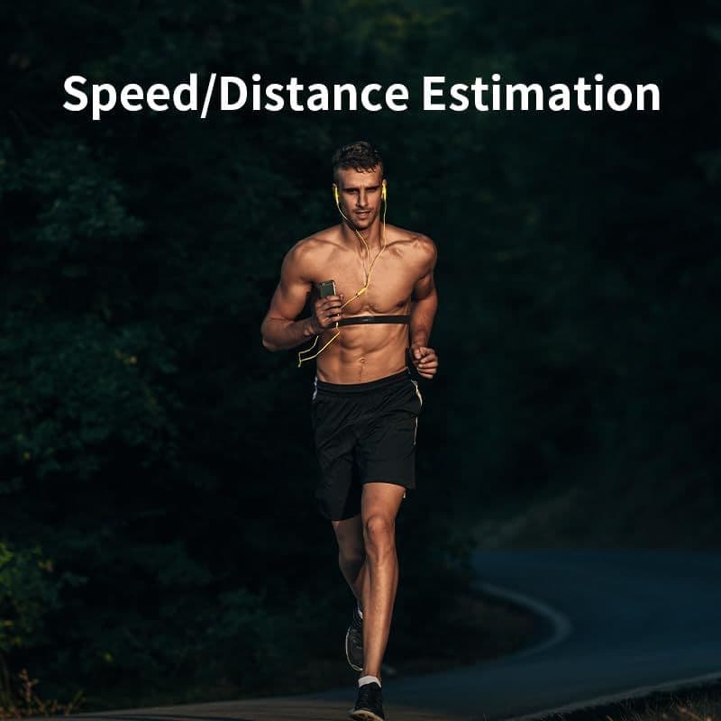 سنسور مانیتور ضربان قلب با دقت بالا XOSS X2 Pro با کمربند سینه سازگار با Strava — تصویر ۵