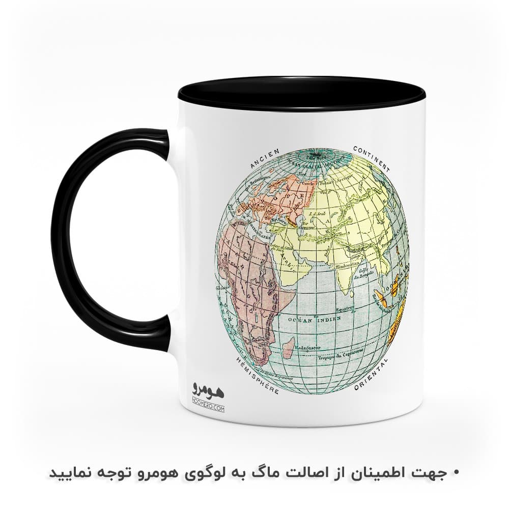 ماگ طرح نقشه جهان مدل MG7961 — تصویر ۳