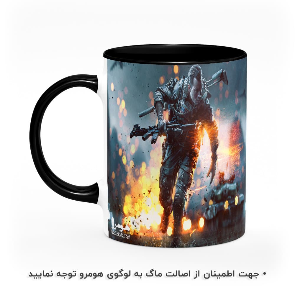 ماگ طرح Battlefield مدل MG6957 — تصویر ۳