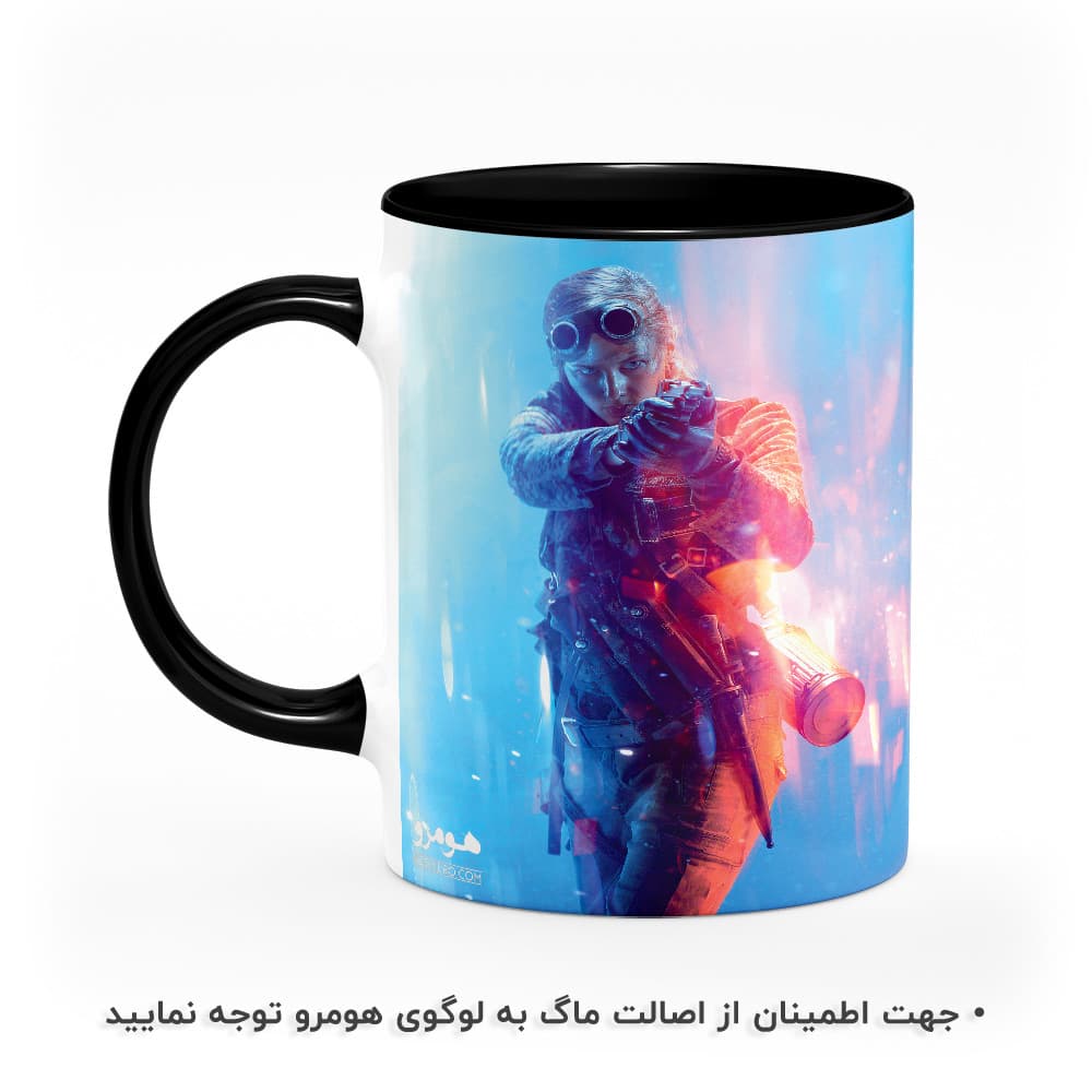 ماگ طرح Battlefield مدل MG6948 — تصویر ۳