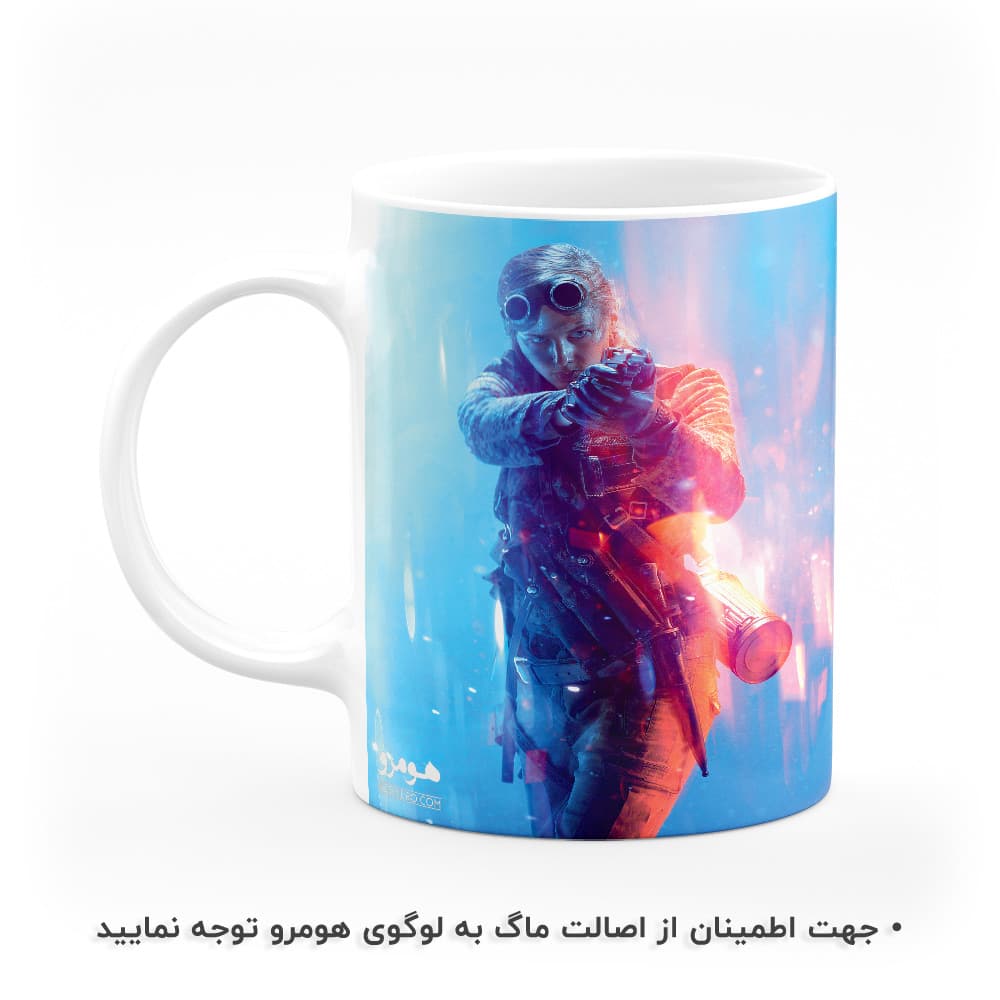 ماگ طرح Battlefield مدل MG6948 — تصویر ۲