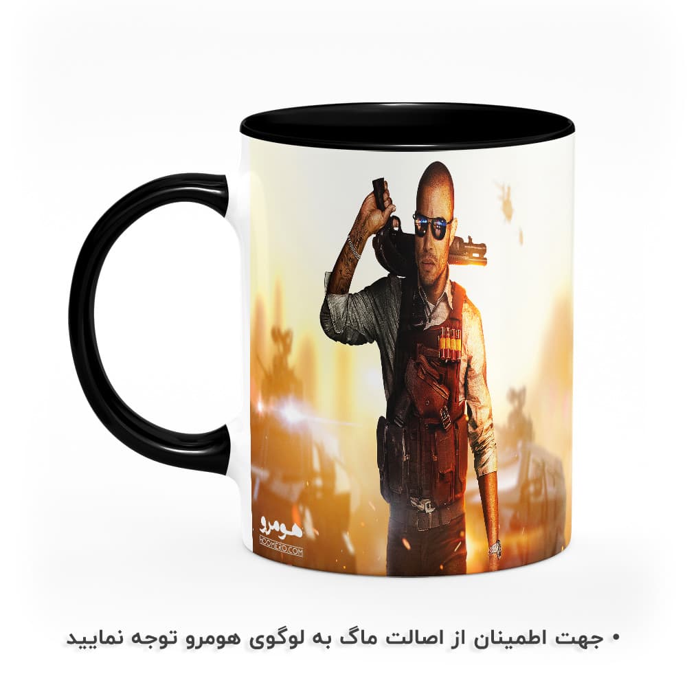 ماگ طرح Battlefield مدل MG6939 — تصویر ۳