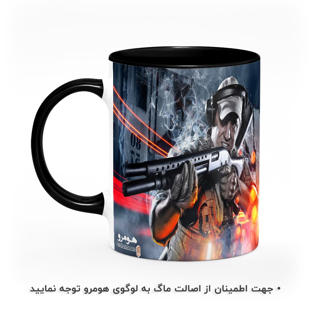 ماگ طرح Battlefield مدل MG6933 — تصویر ۳
