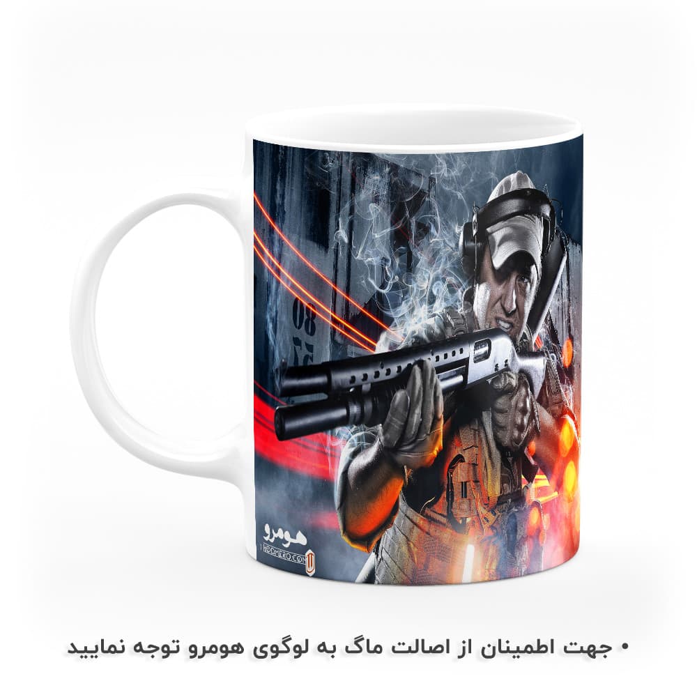 ماگ طرح Battlefield مدل MG6933 — تصویر ۲