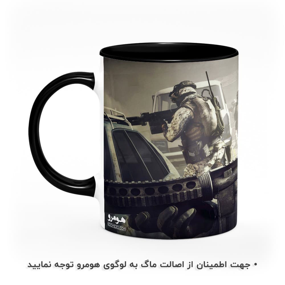 ماگ طرح Battlefield مدل MG6927 — تصویر ۳
