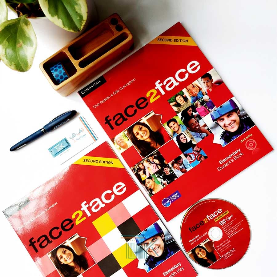 کتاب Face 2 Face Elementary (SB+WB+Audio) 2nd Edition | کتاب فیس تو فیس المنتری ویرایش دوم