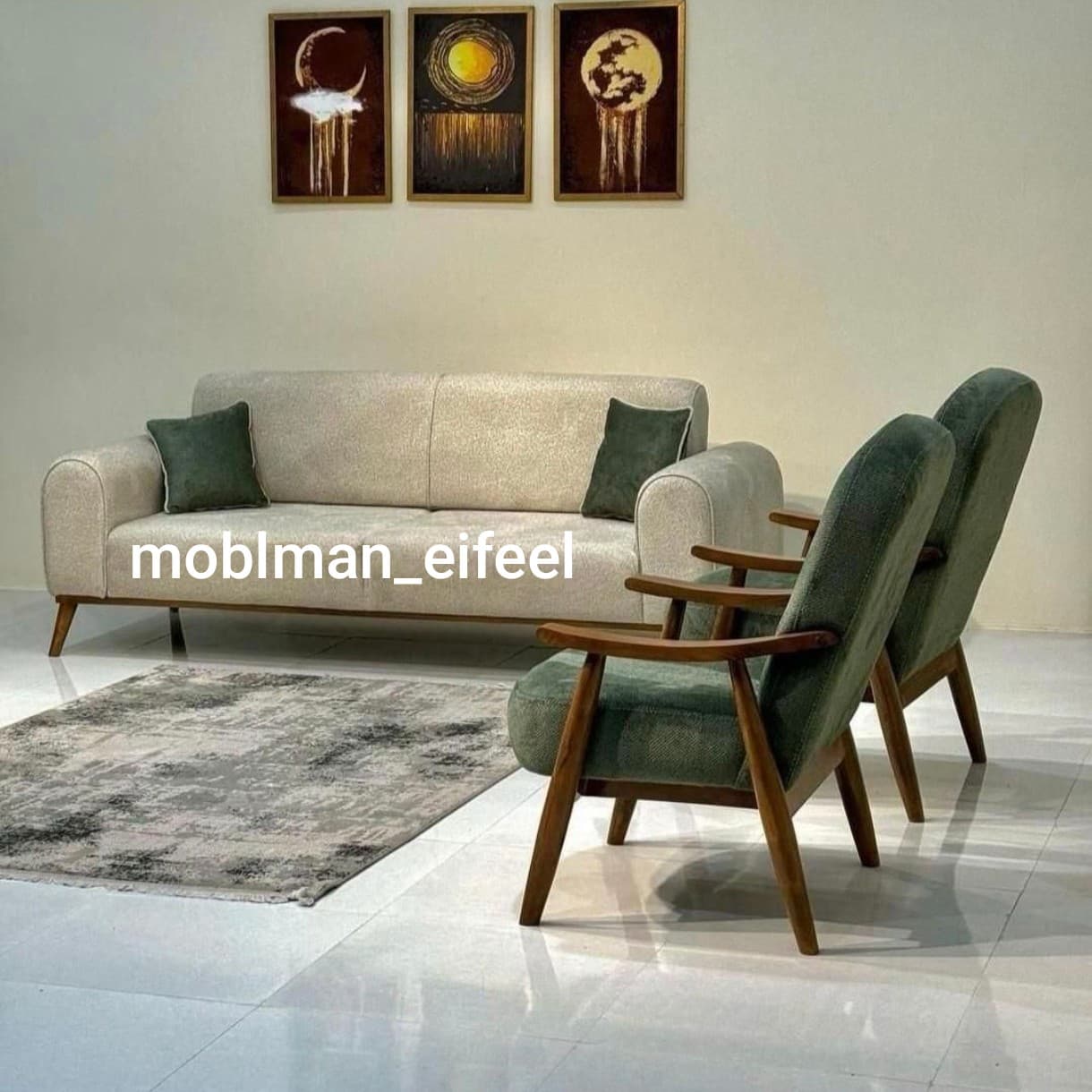 مبل مینیمال مبلمان فرنا مدل 1126709 — تصویر ۳