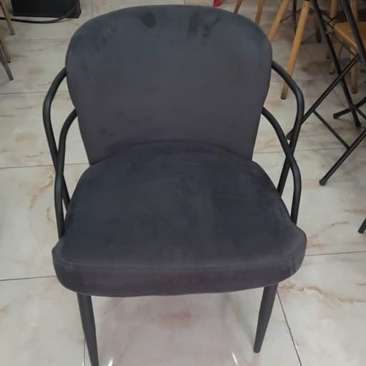 صندلی مدل تدی پایه فلز مبلمان فرنا مدل 1126691