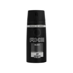 اسپری مردانه اکس مدل Black حجم 150 میلی لیتر