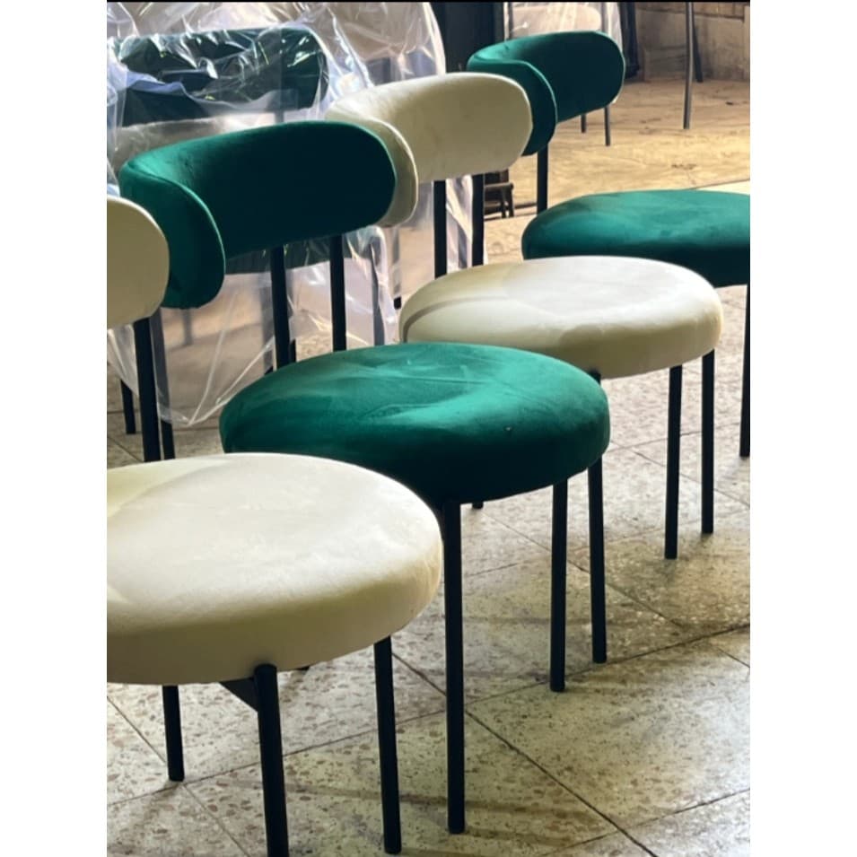 ست ناهارخوری فلزی چهارنفره مدل تدی مبلمان فرنا مدل 1126659 — تصویر ۳