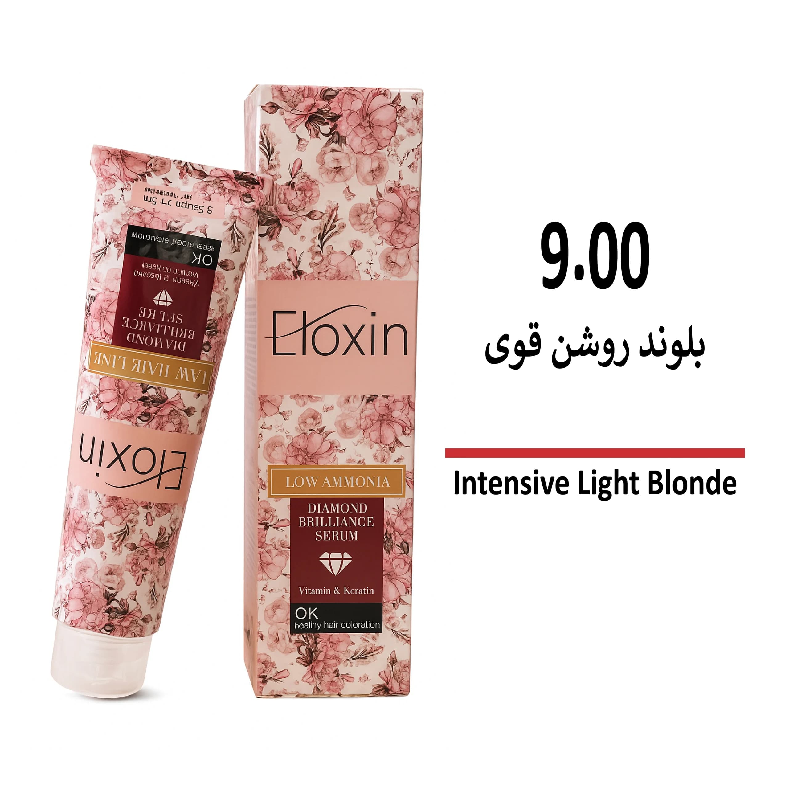 رنگ مو الوکسین 9/00 بلوند روشن قوی حجم 120 میل