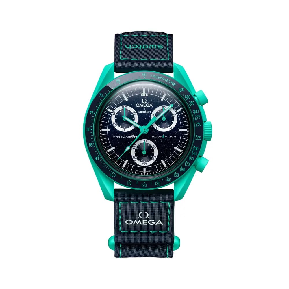 ساعت امگا سواچ زمین OMEGA SWATCH EARTH – POLAR LIGHTS