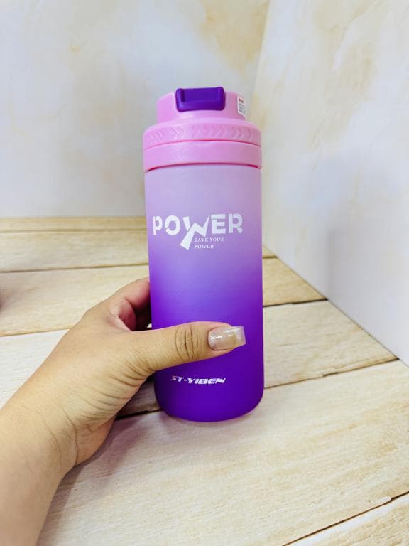 قمقمه فانتزی نی دار دورنگ برند POWER کد 2406 — تصویر ۸