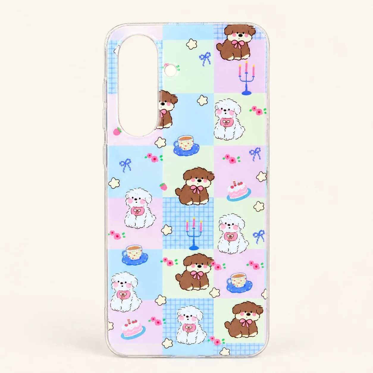 قاب گوشی Galaxy A26 سامسونگ Cute Minimal مینیمال کیوت iMD ضد ضربه طرح Dog — تصویر ۴