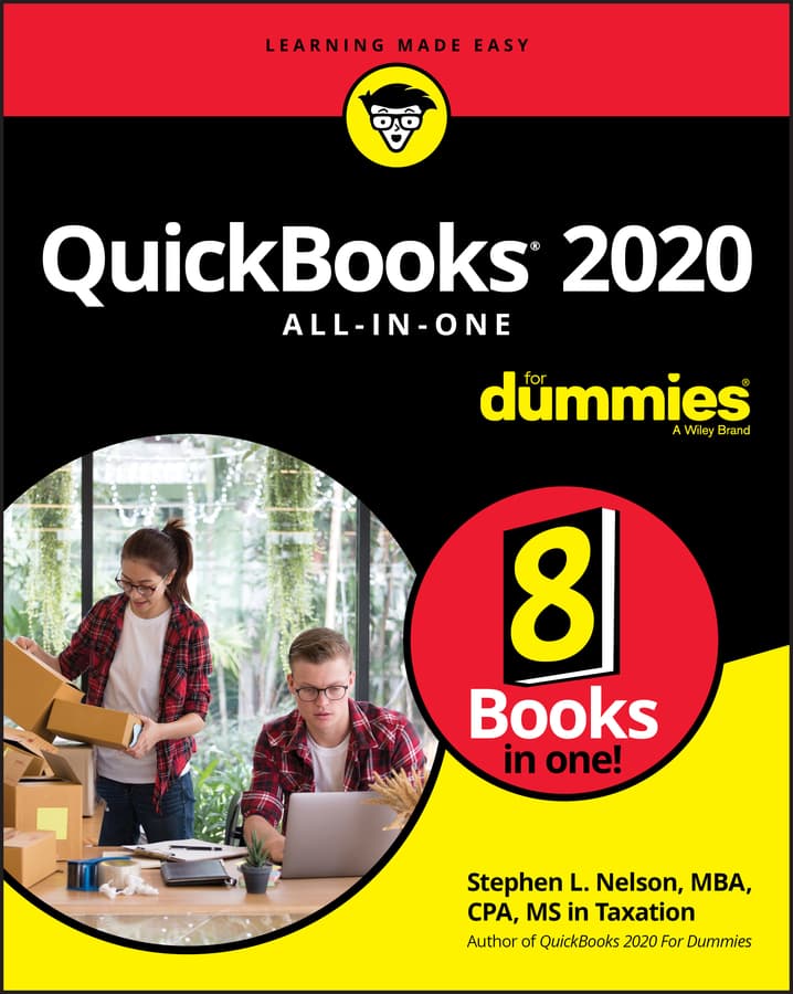 QuickBooks 2020: همه در یک، برای مبتدیان ۲۰۱۹ <br> QuickBooks 2020 All-in-One For Dummies 2019