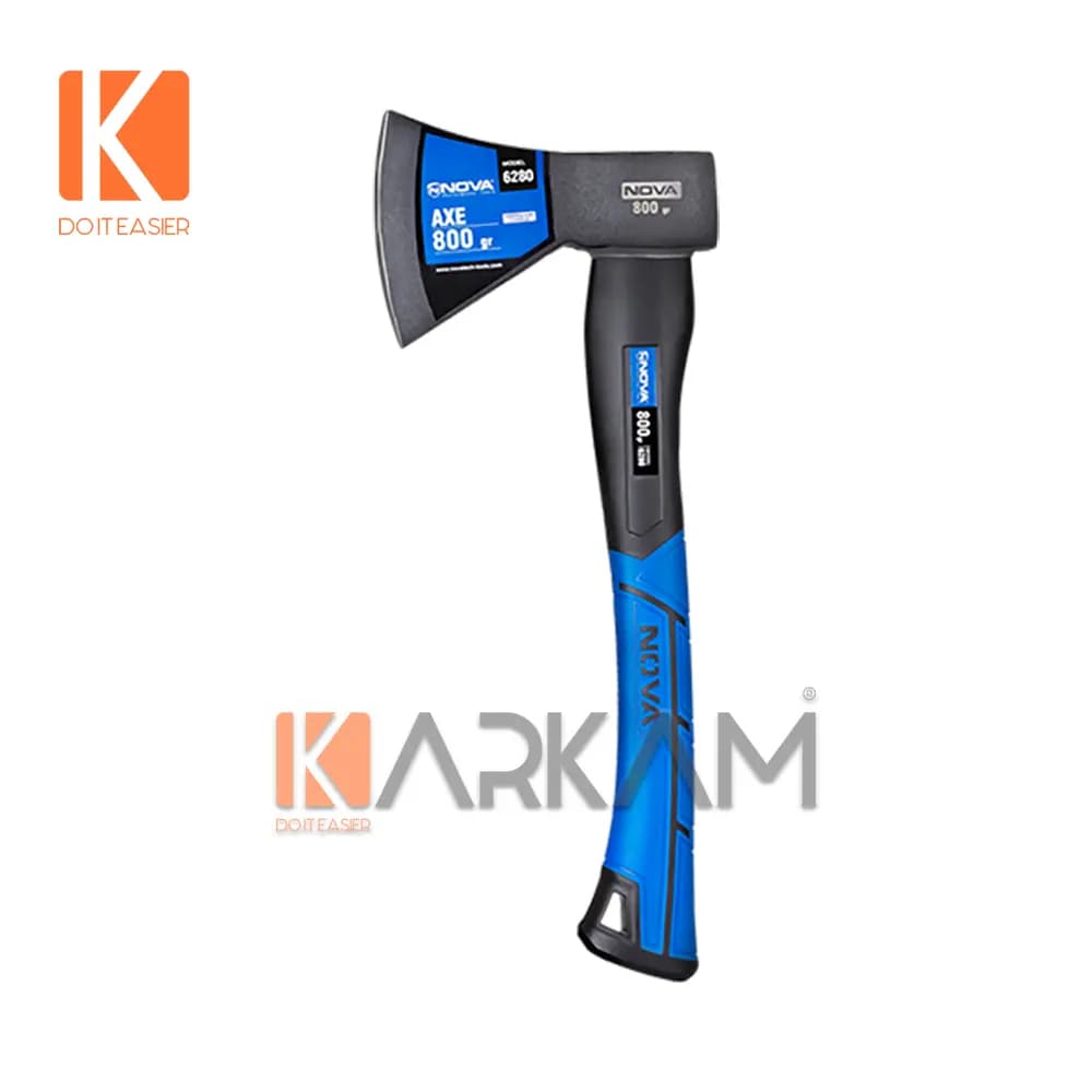 تبر 800 گرمی دسته فایبر NTH6280 نوا