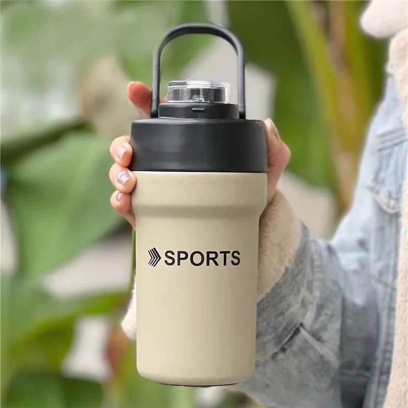 تراول ماگ sports وارداتی 500 میل دو حالته نی دار و آسان نوش — تصویر ۲