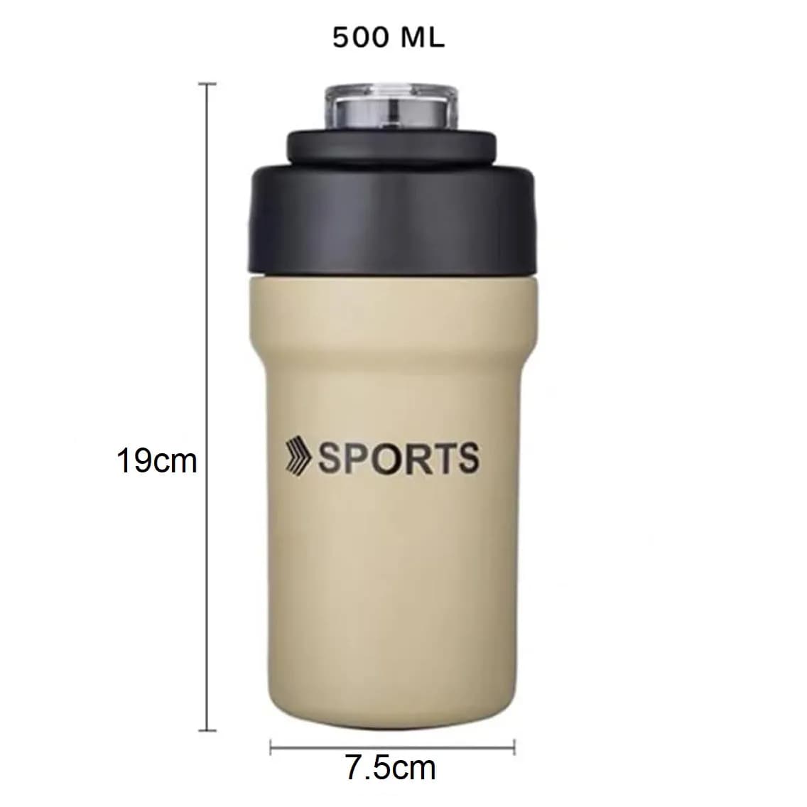 تراول ماگ sports وارداتی 500 میل دو حالته نی دار و آسان نوش — تصویر ۸