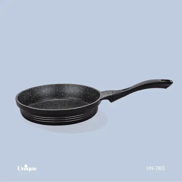 تابه سایز 24 تک دسته کف گرانیت یونیک مدل UN-7813
