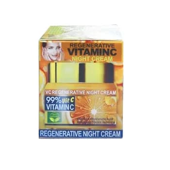 کرم شب احیاکننده ویتامین سی وکالی | WOKALI Vitamin C Regenerative Night Cream — تصویر ۳