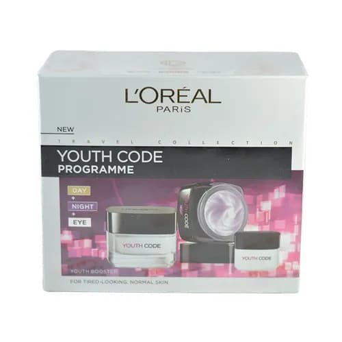 پک جوانسازی لورال مدل Youth Code L’Oréal